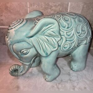 Ceramic Standing Elephant